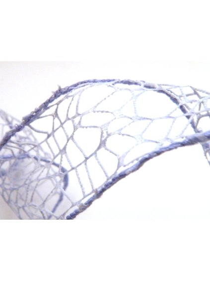 Stuha dekorační, spider, barva lila, 5cm, návin 9,1m/bal.