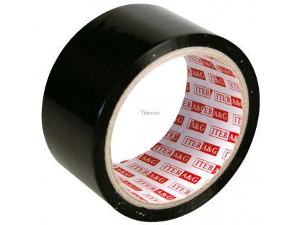 Lepící páska, ČERNÁ, 48mmx50m, 1ks
