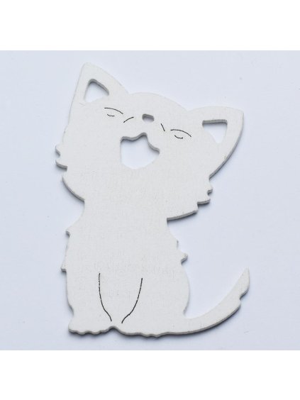 3000349 výřez kočka dekorace