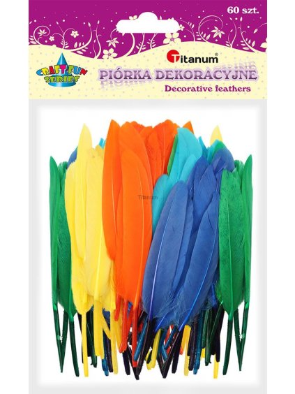 Pírka, MIX BAREV, 60ks/bal.