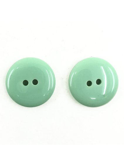 GOM157, Knoflík, 19mm, mentolová barva, 1ks