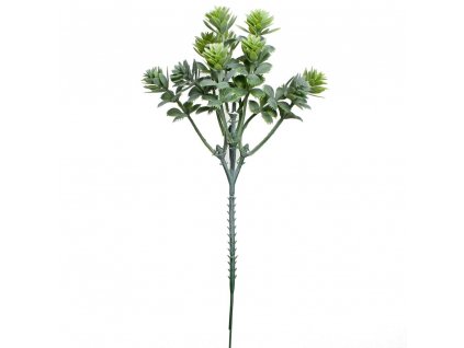 Svazek, umělé květy, hebe, zelené, 22 cm / 1 sv.