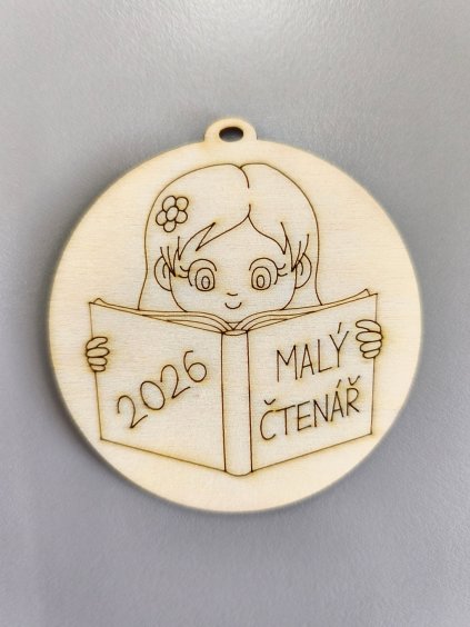 malý čtenář 2026 holka