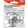 diamanty, akrylové, 16 mm
