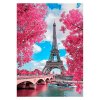 Diamantové malování, obrázek, EIFFELOVA VĚŽ,