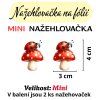 nažehlovačka NNF01 NNF306 2 mini 1 kus