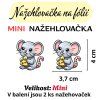 nažehlovačka MINI NNF12 mini 2 ks
