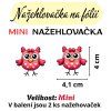 nažehlovačka NNF40 2 mini 1 kus