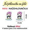 nažehlovačka NNF45 2 mini 1 kus