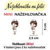 nažehlovačka NNF57 mini 2 ks
