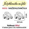 nažehlovačka NNF63 mini 2 ks