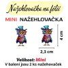 nažehlovačka NNF67 mini 2 ks