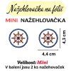 nažehlovačka NNF72 mini 2 ks