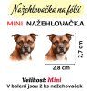 nažehlovačka MINI NNF167 mini 2 ks