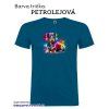 Tričko s potiskem, dětské, JEZEVČÍK v barvách, 1 ks