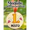 medaile, první místo