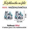 nažehlovačka MINI NNF464 mini 2 ks