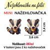 nažehlovačka MINI NNF498 mini 2 ks