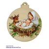 vANOČNÍ OZDOBA JEŽÍŠEK - med27