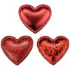 649416 samolepící látková srdíčka