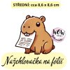 nažehlovačka, NNF661 1 střední nažehlovačka