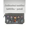 šedá taštička pen06