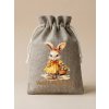 Dárkový pytlík imitace jutoviny Veselé Velikonoce 13 × 18 cm