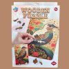 400093 dřevěné puzzle ptáček