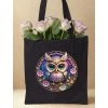 Textilní taška, MANDALA SOVA, 41x37cm, mix barev, 1 ks