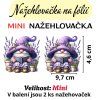 nažehlovačka MINI NNF794 mini 2 ks