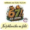 nažehlovačka, NNF812 1 ks