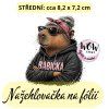 nažehlovačka, NNF816 střední nažehlovačka