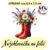 nažehlovačka, NNF819 střední nažehlovačka