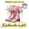 nažehlovačka, NNF820 střední nažehlovačka
