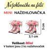 nažehlovačka MINI NNF820 mini 2 ks