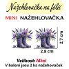 nažehlovačka MINI NNF821 mini 2 ks