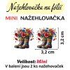 nažehlovačka MINI NNF823 mini 2 ks