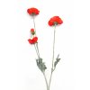 Svazek, Umělé květiny , 70cm, vlčí mák červený, 1ks