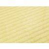 Látka MINKY, 1 metr x 150 cm, motiv 3D proužky, barva vanilka