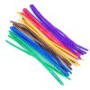 KSDR-005, Chlup. drátky, mix barev proužky, 30cm, 25ks