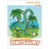 100221, Omalovánky, Druhohory s Bětkou-Dobrodružství s dinosaury, 210×297mm, 1ks