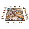 Dřev. Puzzle-Kočky v Londýně, 37,5x25,4cm, (AN0021L)