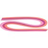 307819, Proužky-quilling, růžové odstíny, 120ks, 6mm