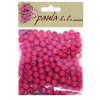 Korálky plast., FUCHSIOVÁ, 8mm, 166ks/bal.