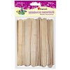 Špachtle dřevěné, přírodní, 11,3 x 0,9 cm, 70ks/bal.
