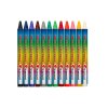 Voskové pastely-voskovky kulaté, 12ks /bal.