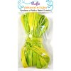 Rafie, 5 m v balení, barva ZELENOŽLUTÝ MIX, R19