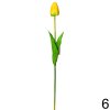 Umělá dekorace - tulipán 55 cm – mix barev