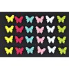 HY 5703 BB, mix barev, motýl