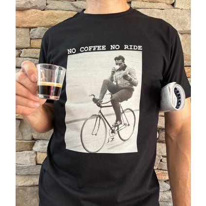 T-shirt No Coffee no Ride